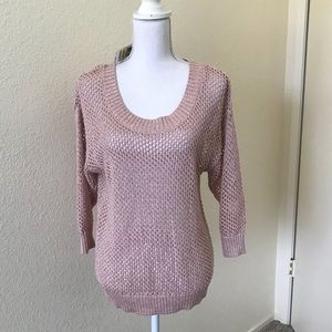 International Concepts Rose Knit Sweater! 🌟